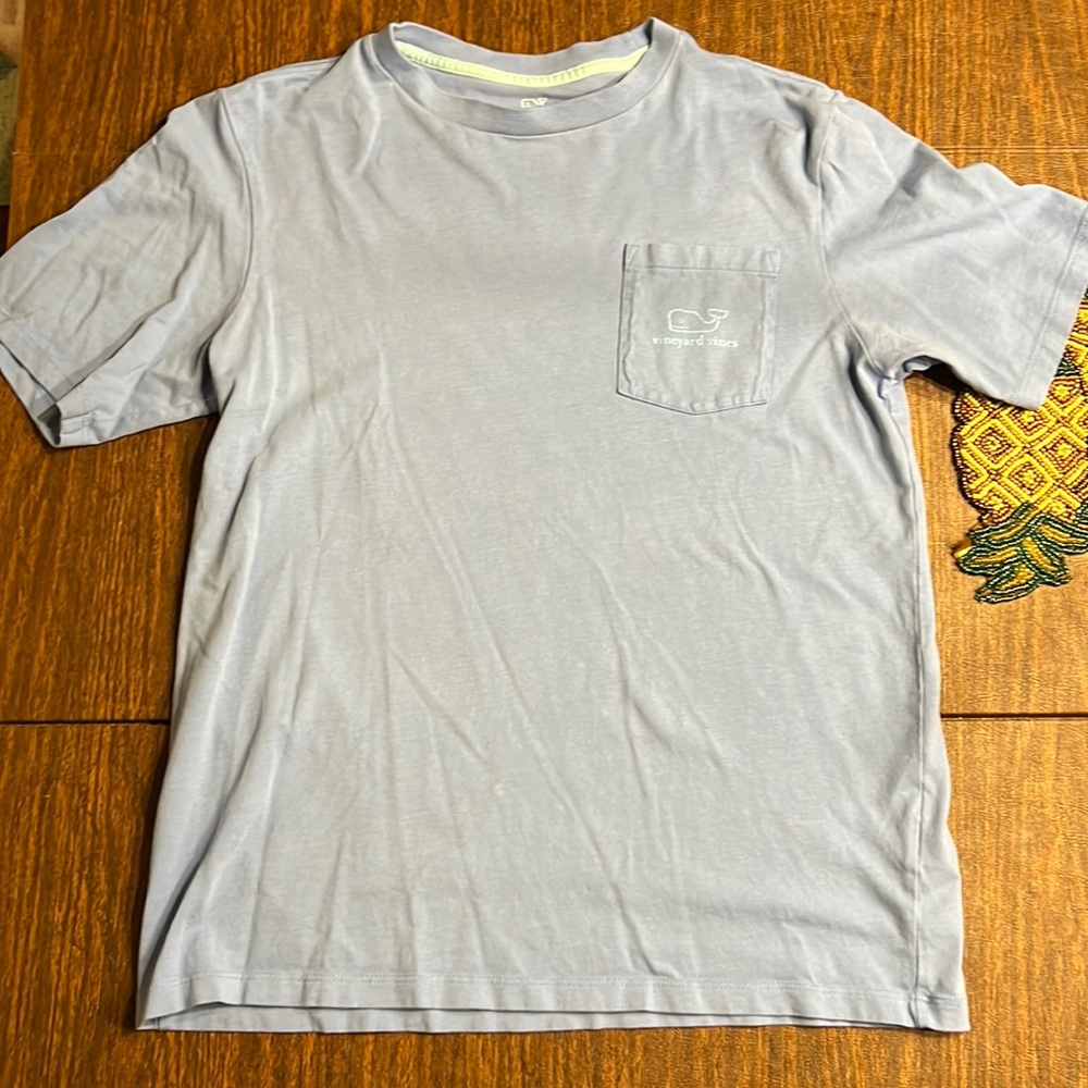 Vineyard Vines Youth Girls Large (16) Blue Tee-Shirt